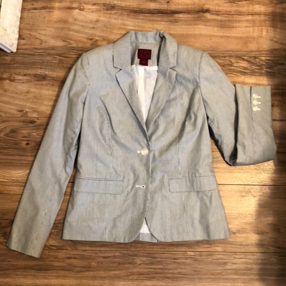 Stripe sport jacket